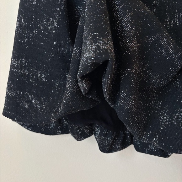 Anthropologie Carly Shimmer Tank Top Small Black Silver NEW NWT - Picture 4 of 12